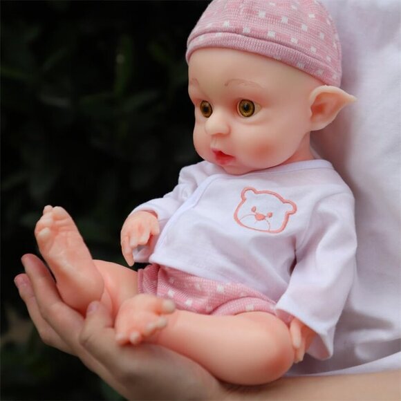 🆕 16.5Inches Soft Cloth Body Realistic Reborn Baby Boy Doll - Picture 2 of 6
